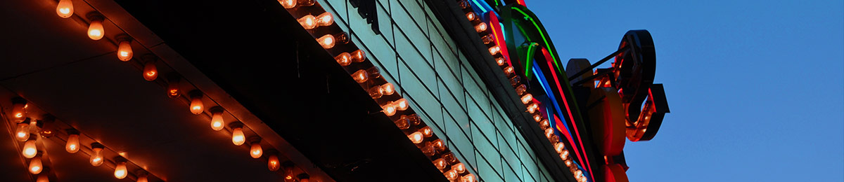 Theatre Entrance lights
